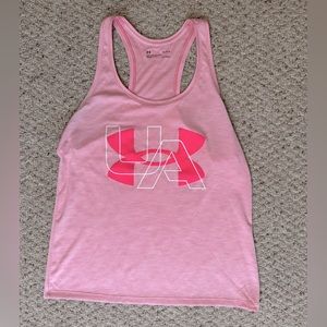 Under Armour Pink Racerback Athletic Tank